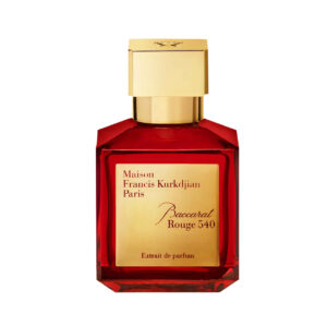 Baccarat Rouge perfume bottle – luxury fragrance