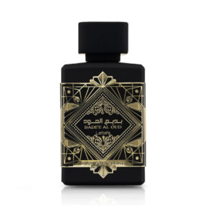Badee Al Oud Glory perfume bottle by Lattafa 100ml